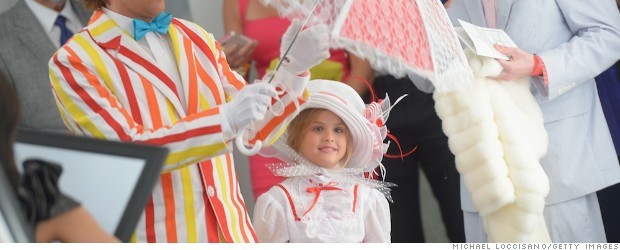 <<attends>> 139th Kentucky Derby at Churchill Downs on May 4, 2013 in Louisville, Kentucky.