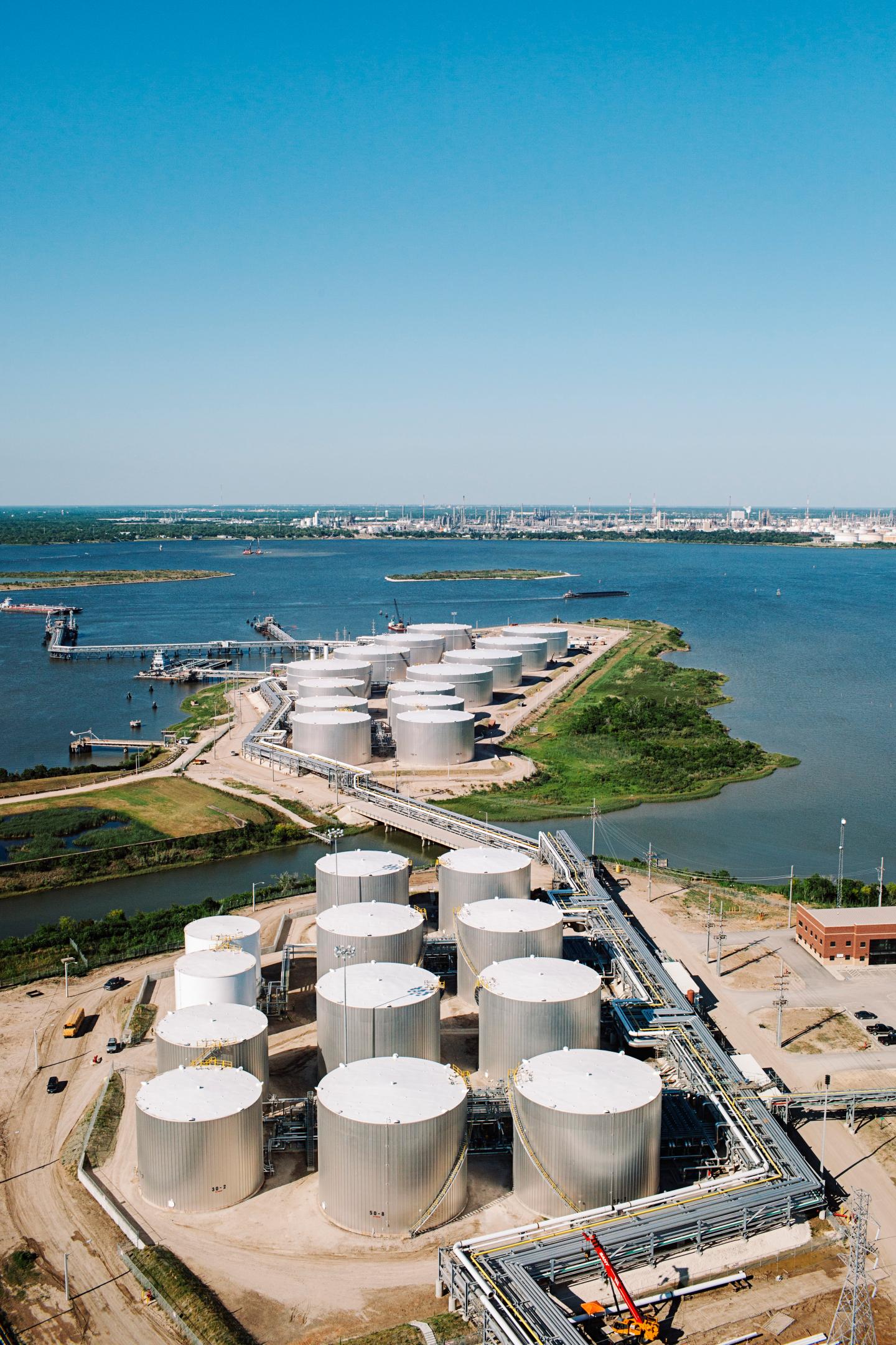 Kinder Morgan Houston ship channel