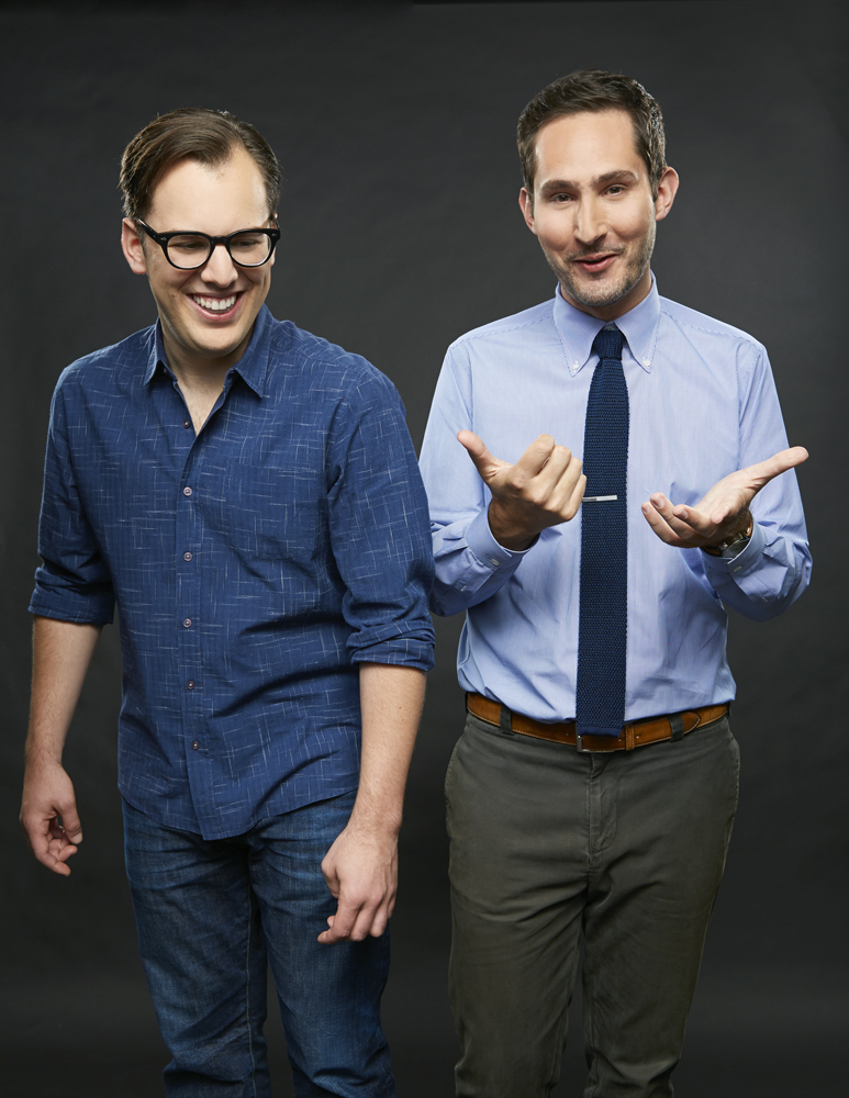 Instagram's Mike Krieger and Kevin Systrom