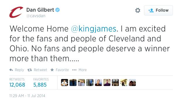 LeBron Cavaliers