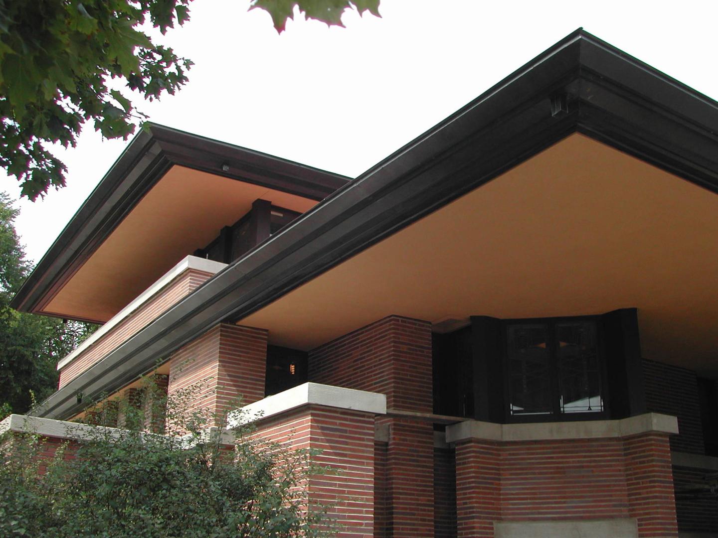 Frederick Robie house exterior restoration