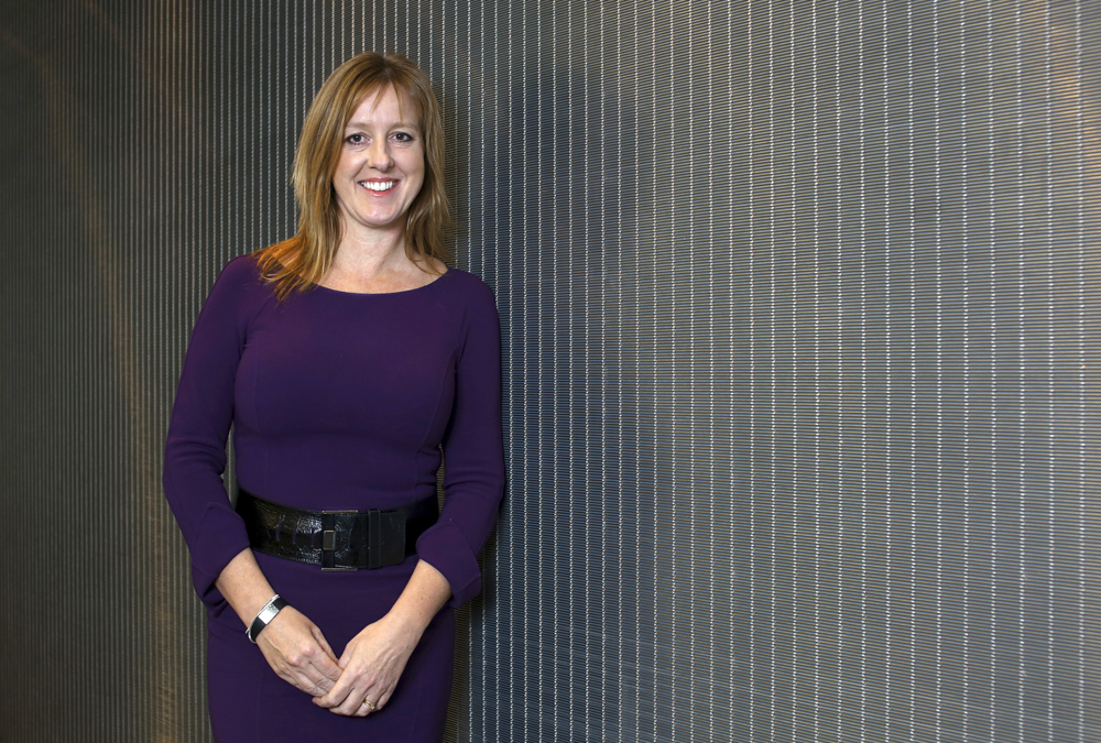 Alison Cooper, chief executive officer of Imperial Tobacco Group Plc, poses for a photograph following an interview at the London Stock Exchange Group Plc's (LSE) headquarters in London, U.K., on Tuesday, Oct. 30, 2012. Imperial Tobacco Group Plc, Europe's second-biggest cigarette maker, reported higher operating profit as the maker of Davidoff cigarettes increased prices to combat declining shipments in Europe. Photographer: Chris Ratcliffe/Bloomberg via Getty Images