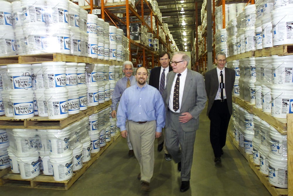 benjamin moore warren buffett