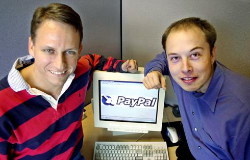 Peter thiel, Elon Musk