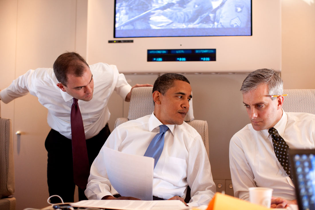 Ben Rhodes, Barack Obama, Denis McDounough