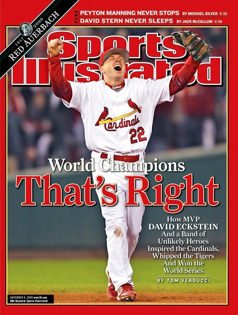 St. Louis Cardinals David Eckstein, 2006 World Series