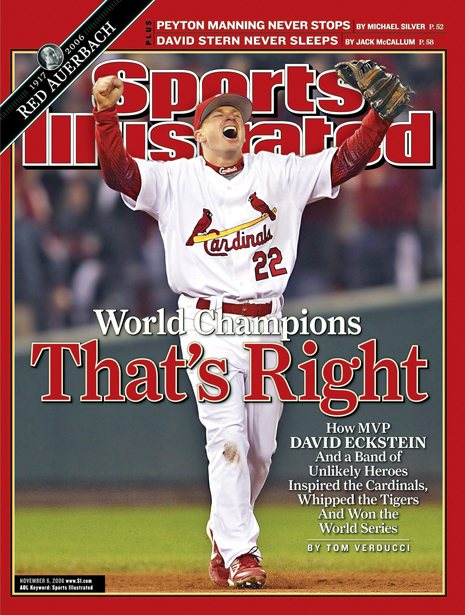 St. Louis Cardinals David Eckstein, 2006 World Series