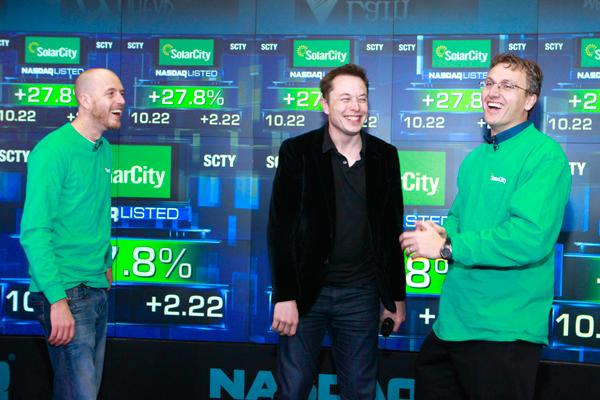 Peter Rive, Elon Musk, Lyndon Rive