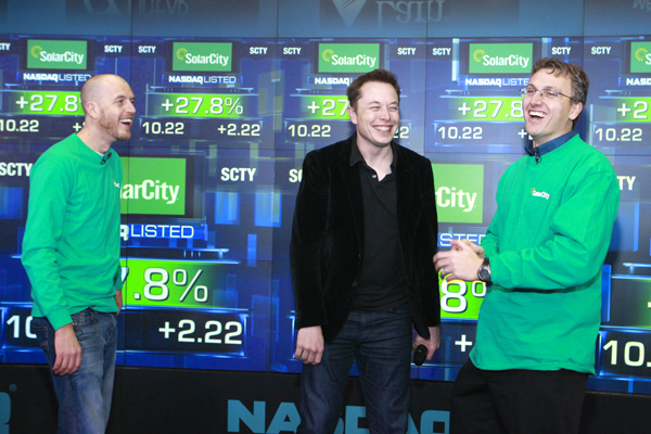 Peter Rive, Elon Musk, Lyndon Rive