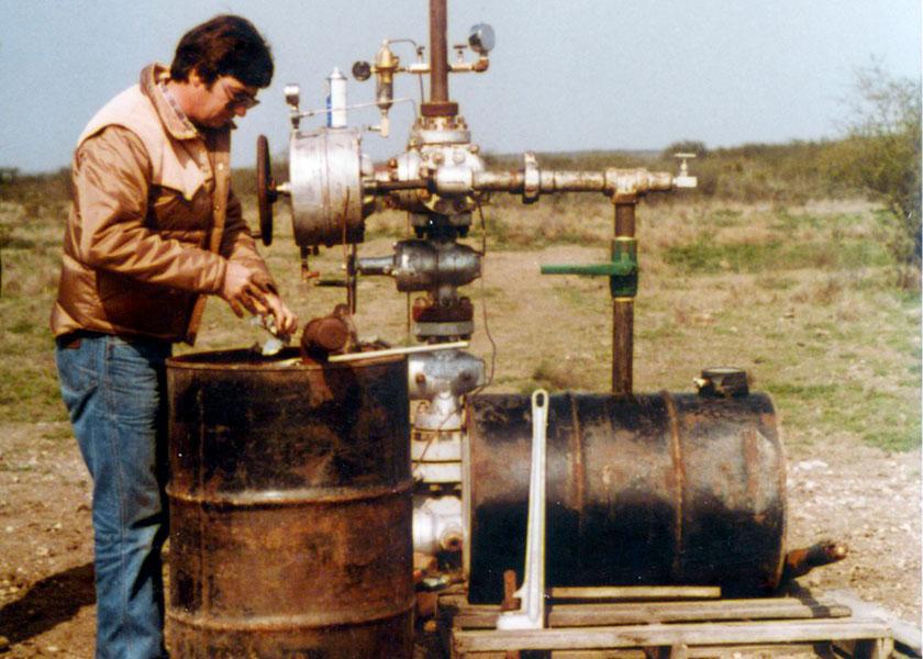 Rod Lewis, Lewis Energy, shale gas well