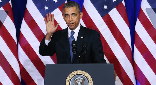 President Obama Delivers Speech On U.S. Signals Intelligence Programs