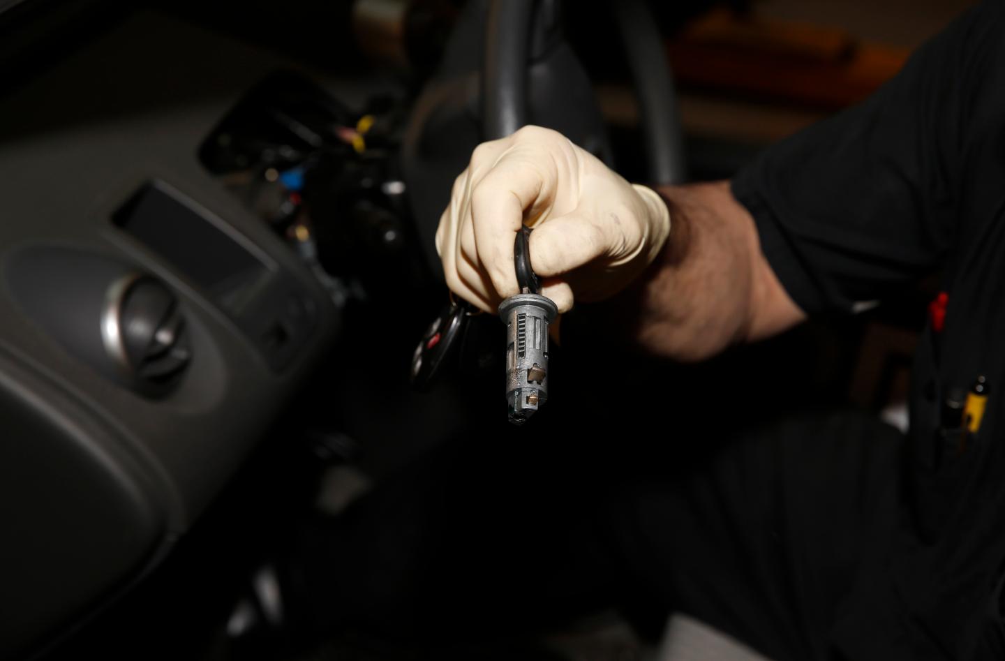 Faulty Ignition Switch Repair At A General Motors Dealership