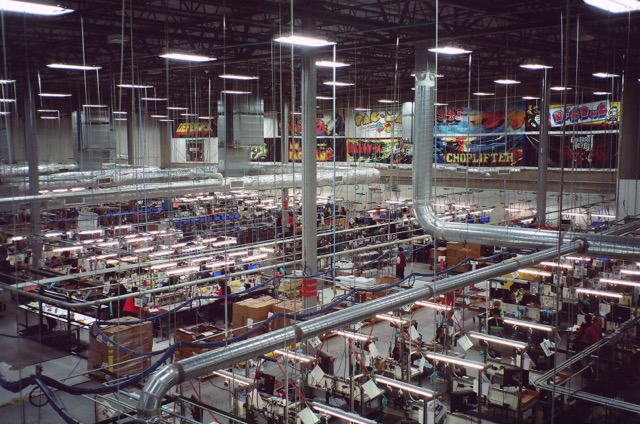 GameStop's refurbishing facility in Grapevine, Texas.
