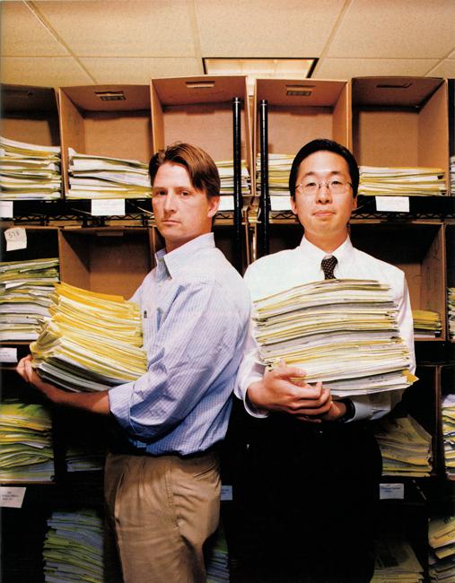 Athena health co-founders Jonathan Bush and Todd Park