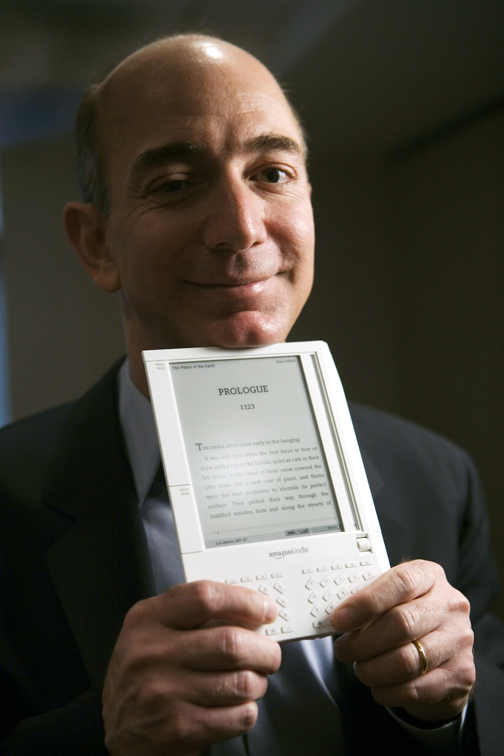 Jeff Bezos, kindle