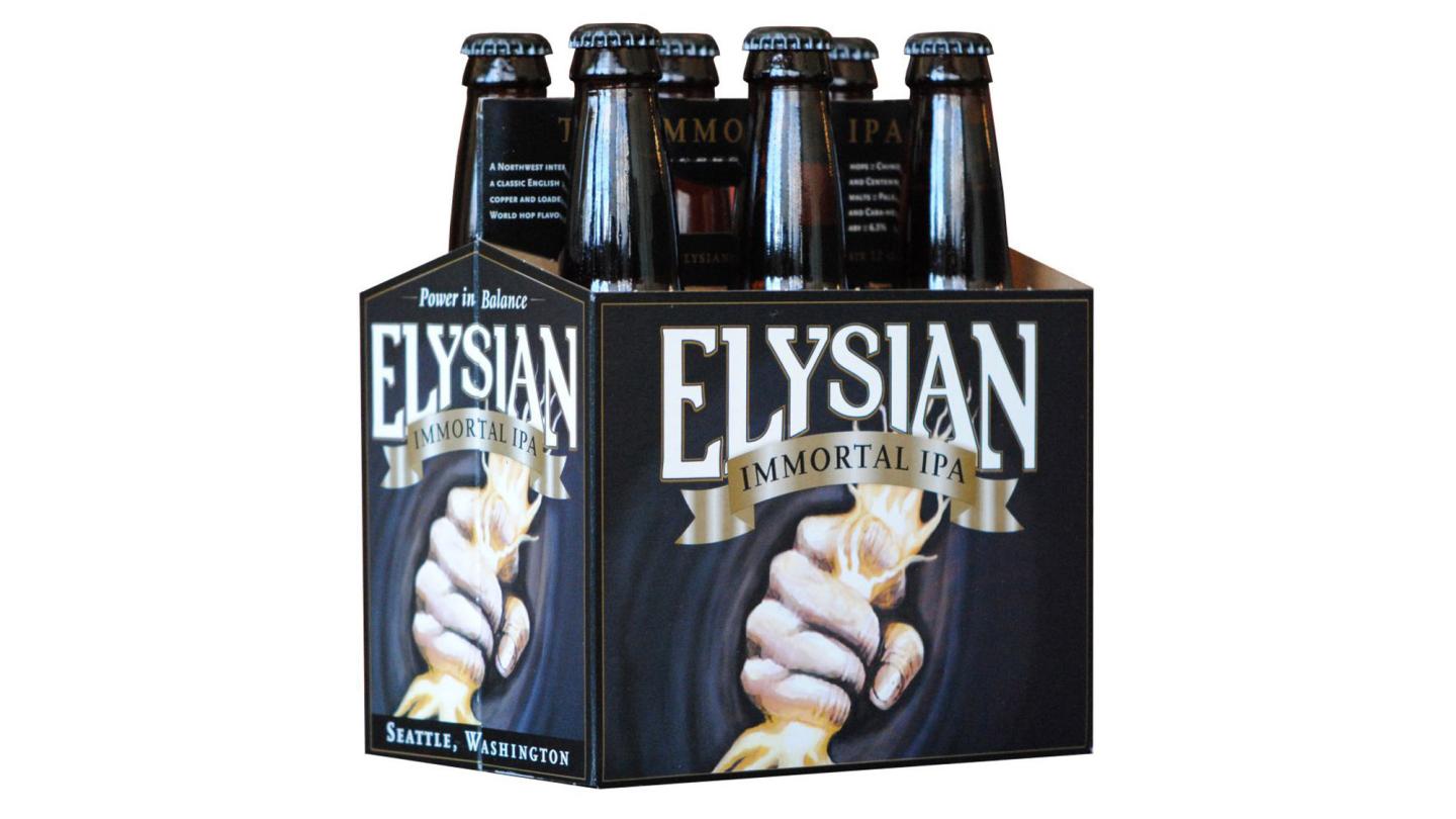 Immortal IPA accounts for more than a quarter of Elysian's total volume.