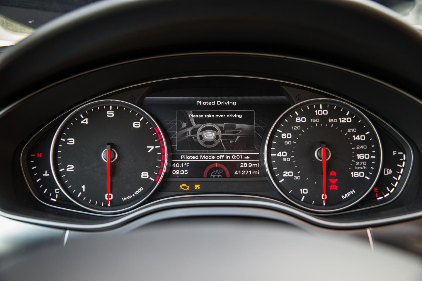 Audi's self-driving A7