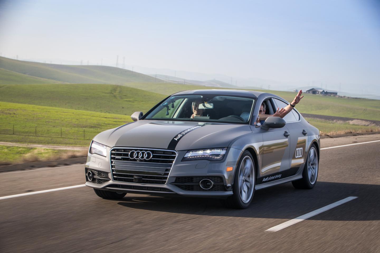Audi's self-driving A7