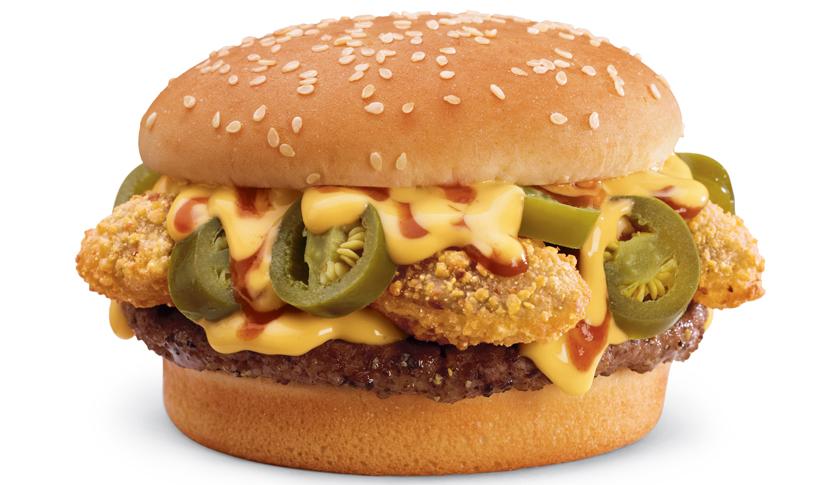 Extreme Food — Jack in the Box Hella–Peno Burger