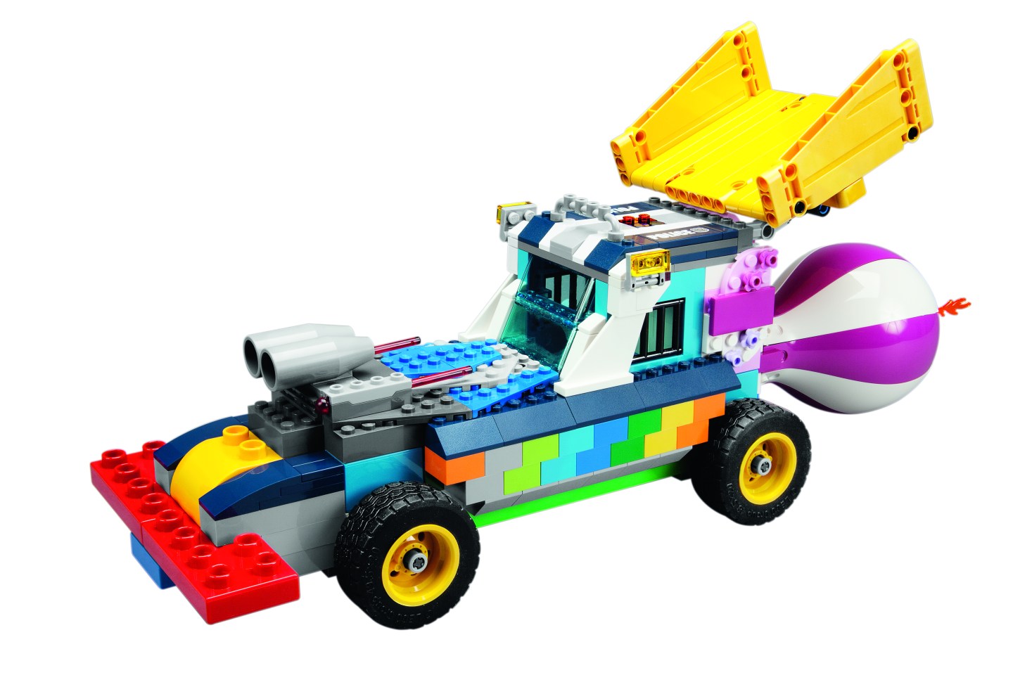 Lego's toys are idea for customization: all of its building blocks can connect within the same system.