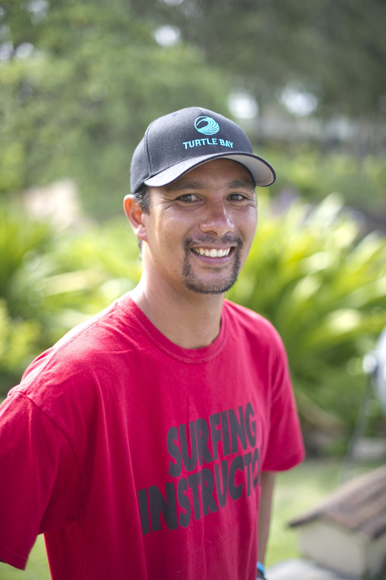 Rockwell "Rocky" Canon, guidepost at Turtle Bay in Oahu, Hawaii.