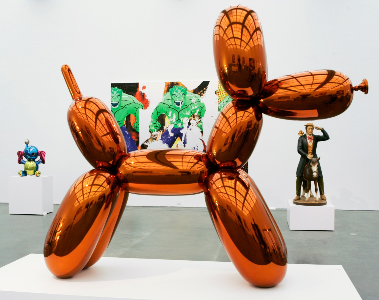 Jeff Koons, Balloon Dog (orange)