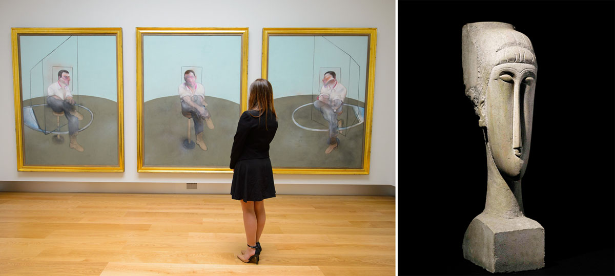 Christie's Sotheby's, Modigliani