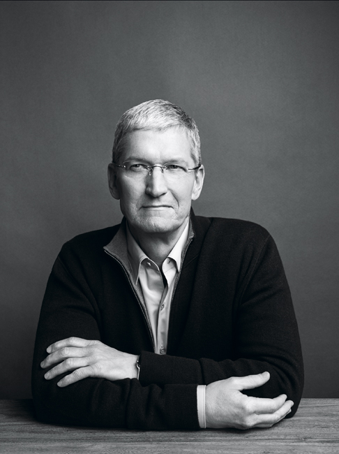Tim Cook, Apple CEO photographed in Cupertino, CA. March 2015