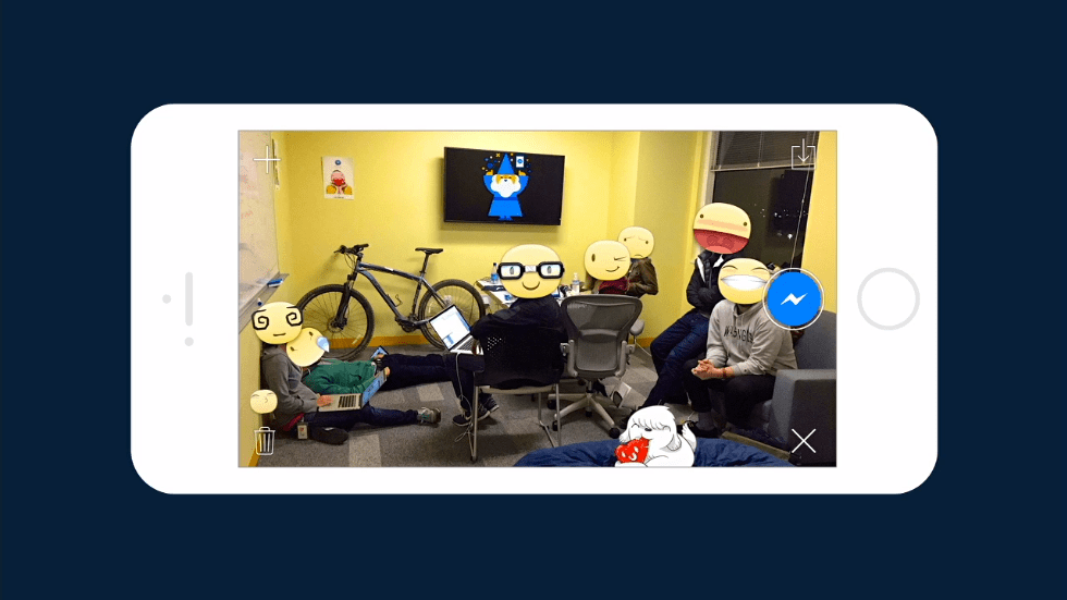 Parse stickers photos Facebook F8 2015