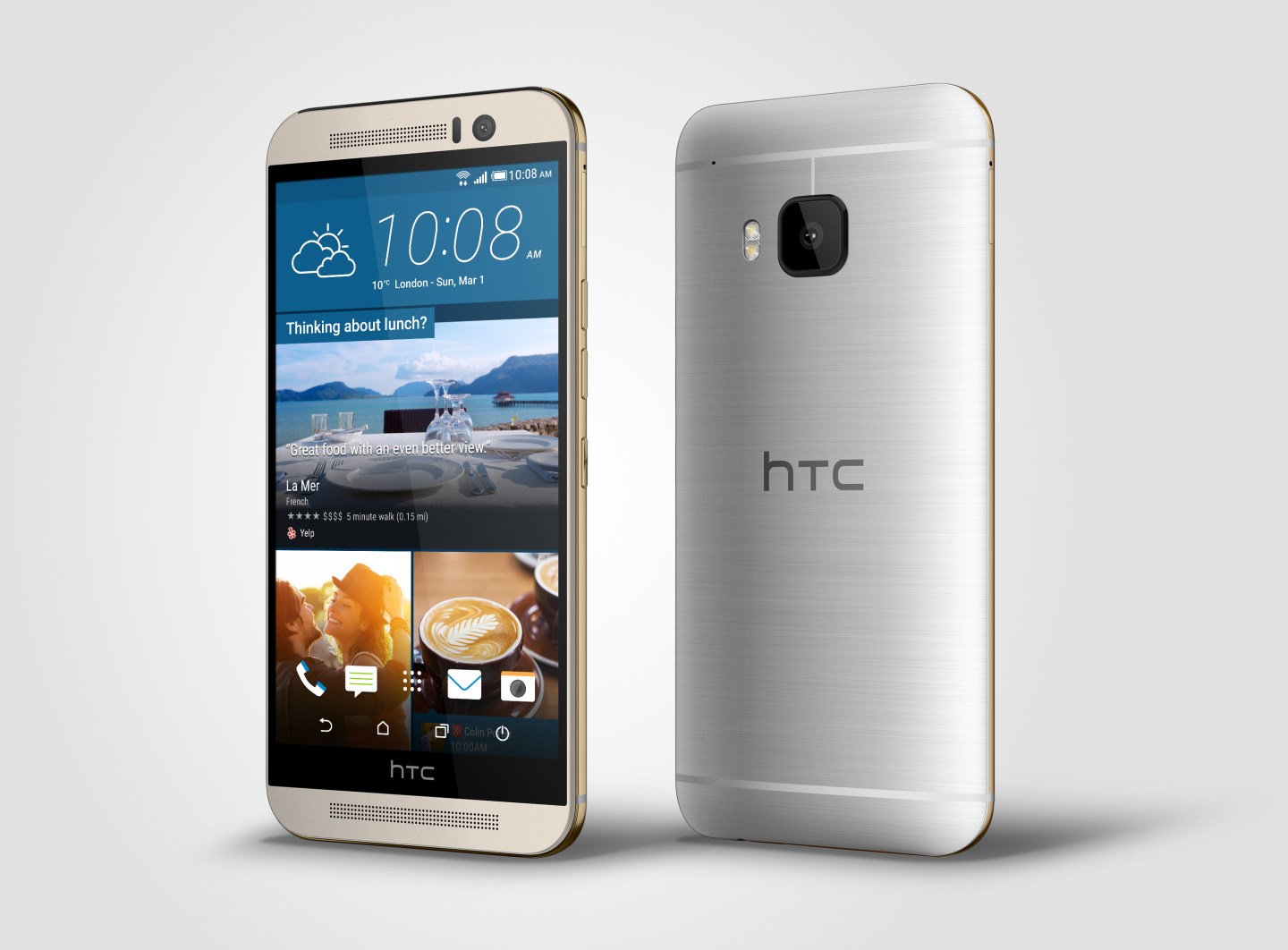 HTC's One M9.