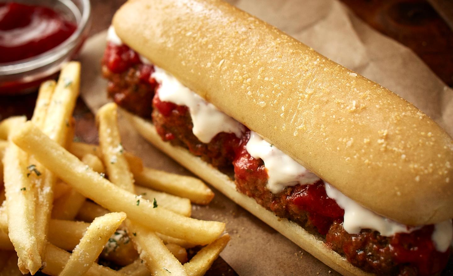 Olive Garden Breadstick Sandwiches