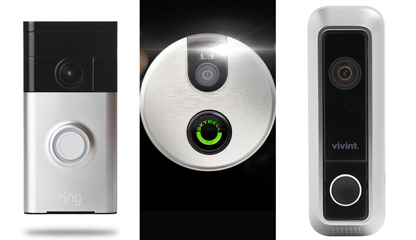 Doorbell Ring Skybell Vivint split