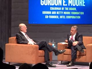 Intel Gordon Moore Thomas Friedman 2015