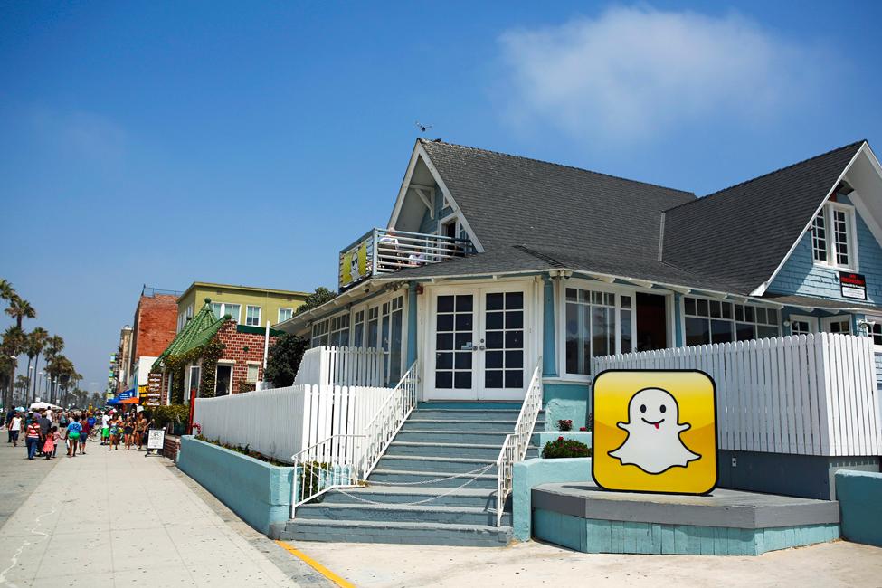 Headquarters Of Photo And Video Sharing Application Snapchat