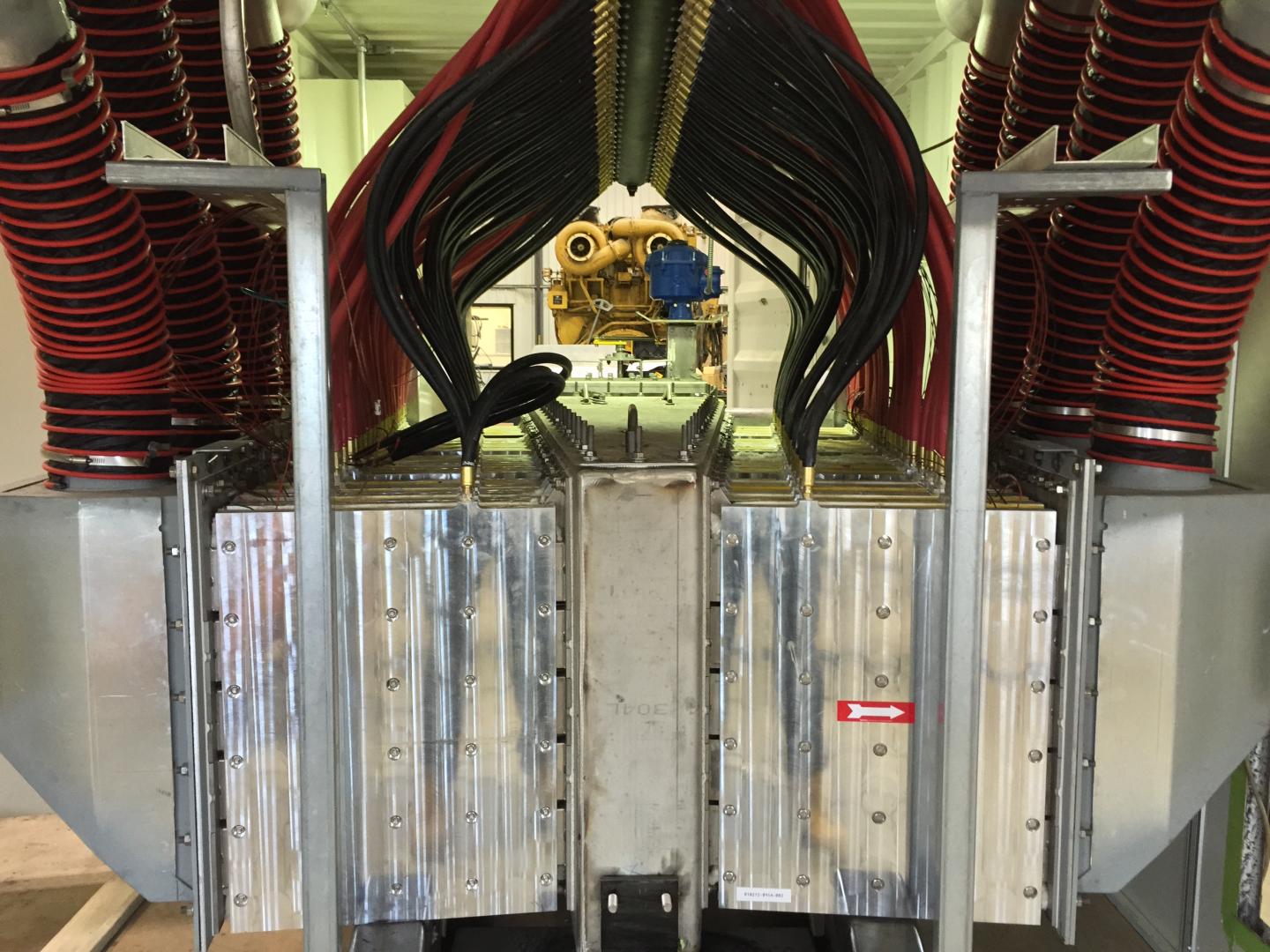 Alphabet Energy's power modules in its E1, a thermoelectric generator.