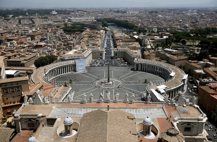 St Peter's Basilica As Vatican Bank Commits to Fight Money Laundering