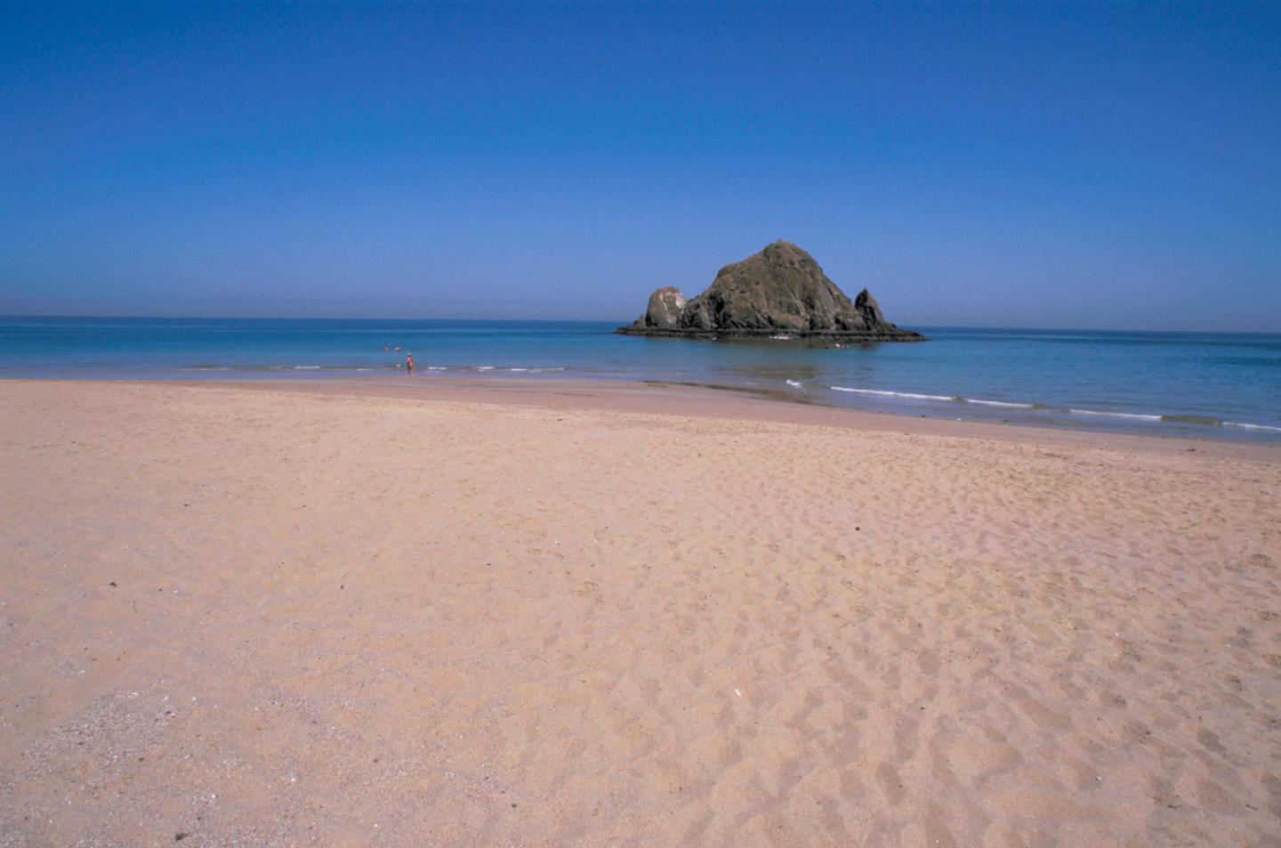 United Arab Emirates. Fujairah. Sandy Beach