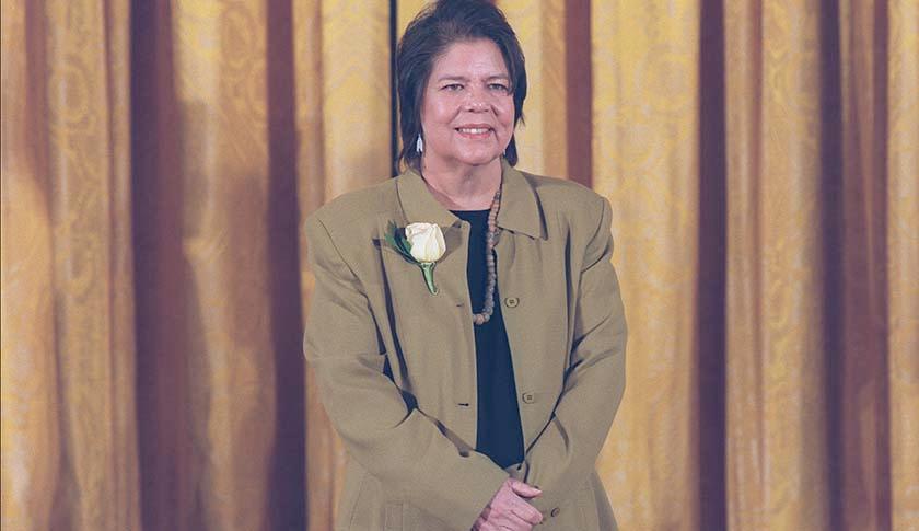 Wilma Mankiller Receives Medal Of Freedom At White House