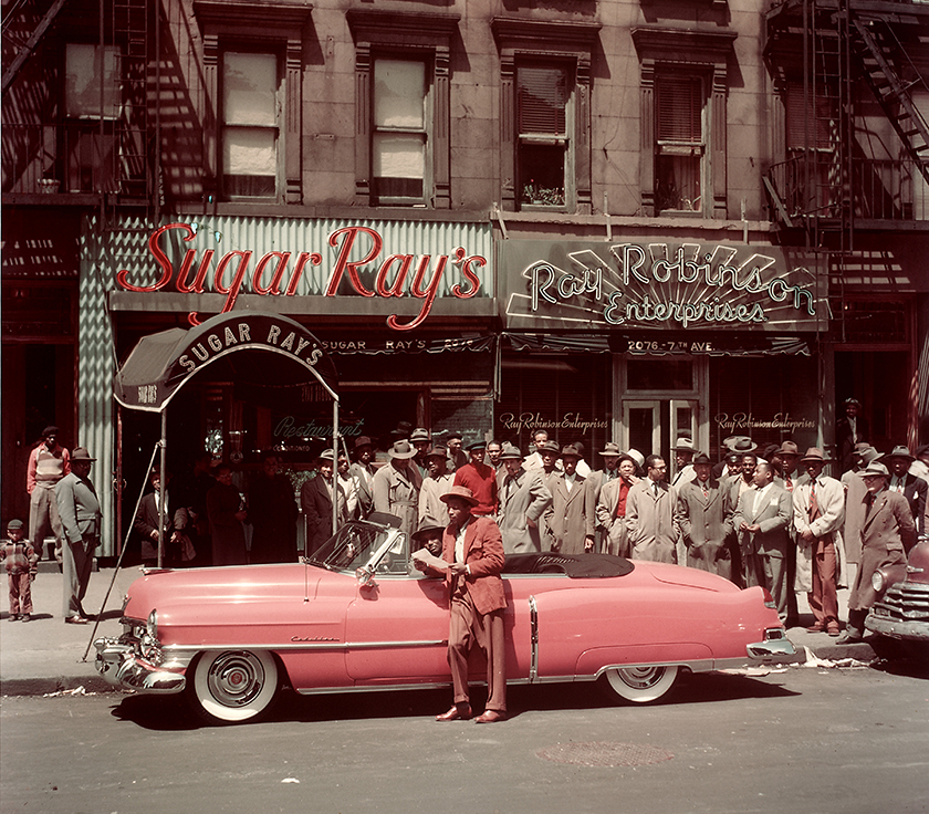 Boxer Sugar Ray Robinson, Cadillac, General Motors