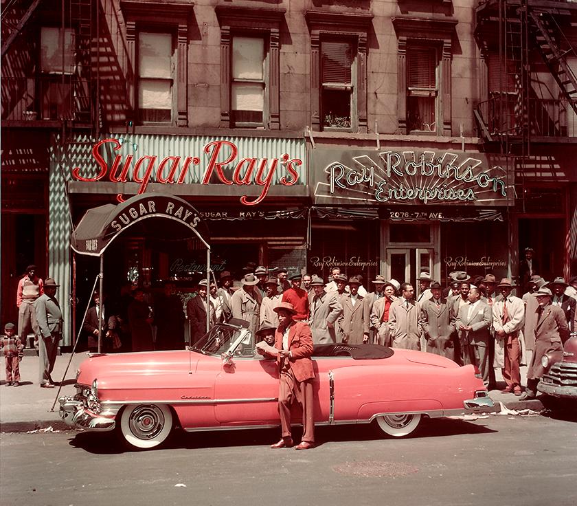 Boxer Sugar Ray Robinson, Cadillac, General Motors