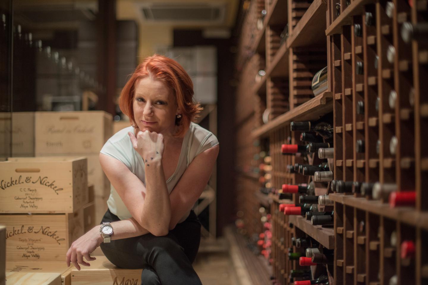 Jessica Certo, wine director at Del Frisco's Double Eagle Steakhouse in Manhattan