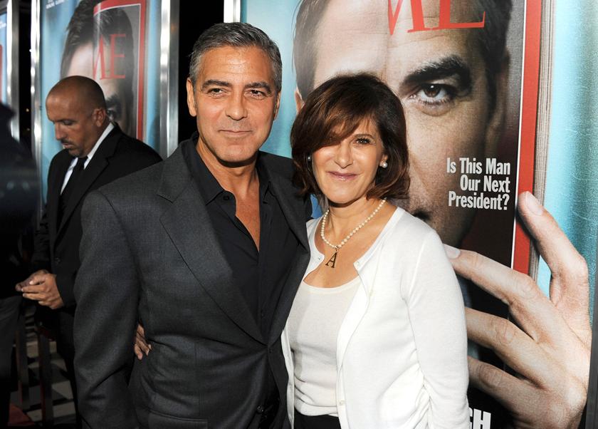 George Clooney, Amy Pascal, Sony