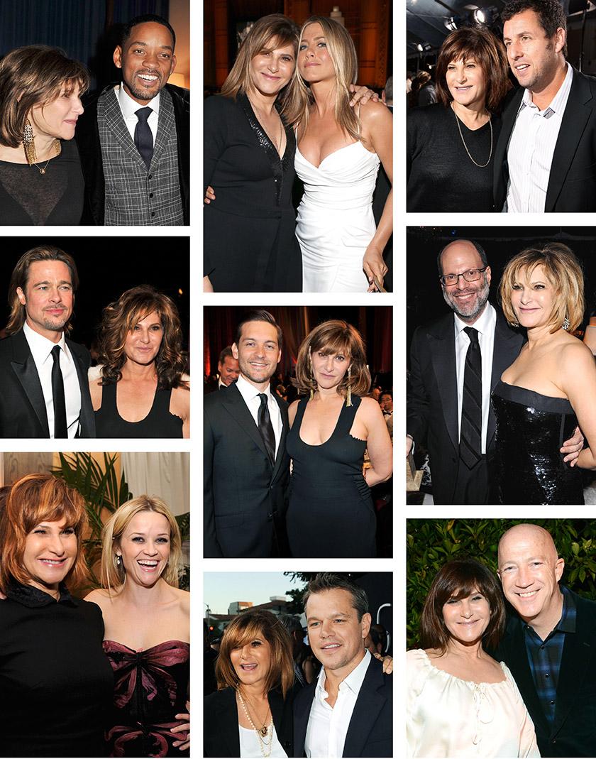 Amy Pascal, Sony, Will Smith, Jennifer Aniston, Adam Sandler, Brad Pitt, Tobey Maguire; Scott Rudin, Reese Witherspoon, Matt Damon, Bryan Lourd