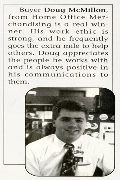Walmart CEO Doug McMillon 1993