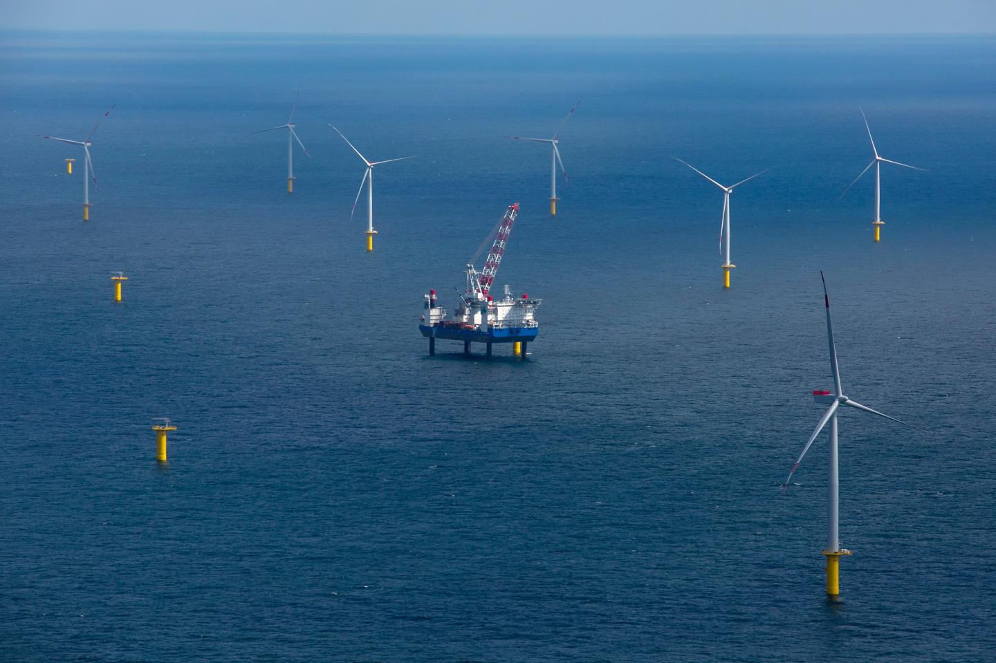 Off Shore Wind Farm Operations As German Renewable Expansion Continues