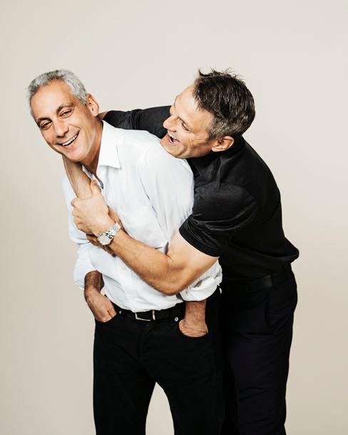Rahm and Ari Emanuel