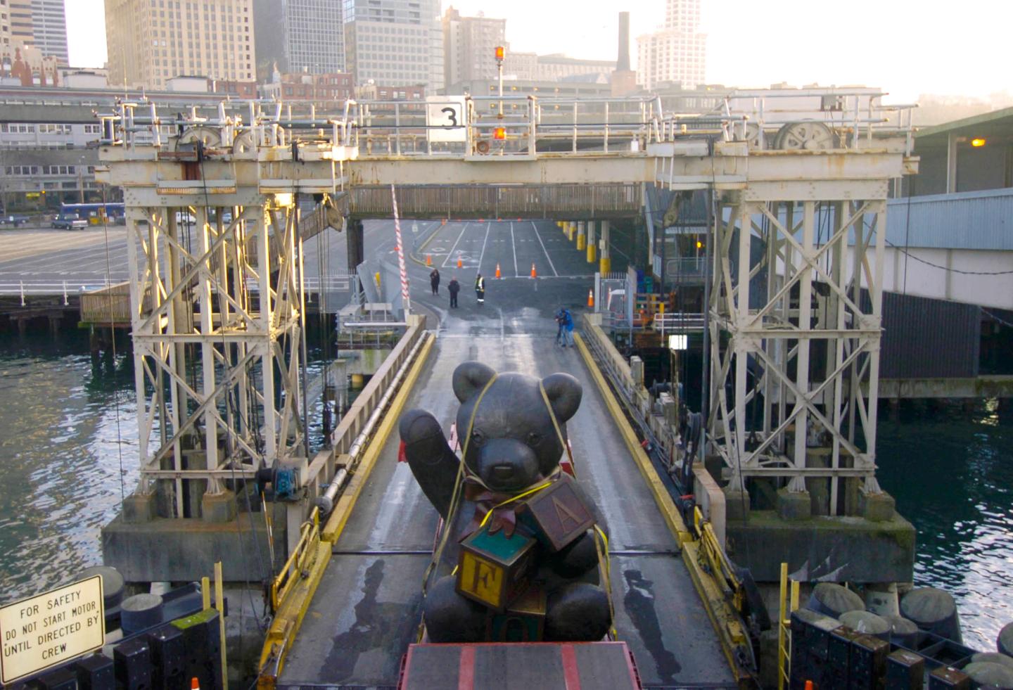 FAO Schwarz Bear Finds Its Way To New Home