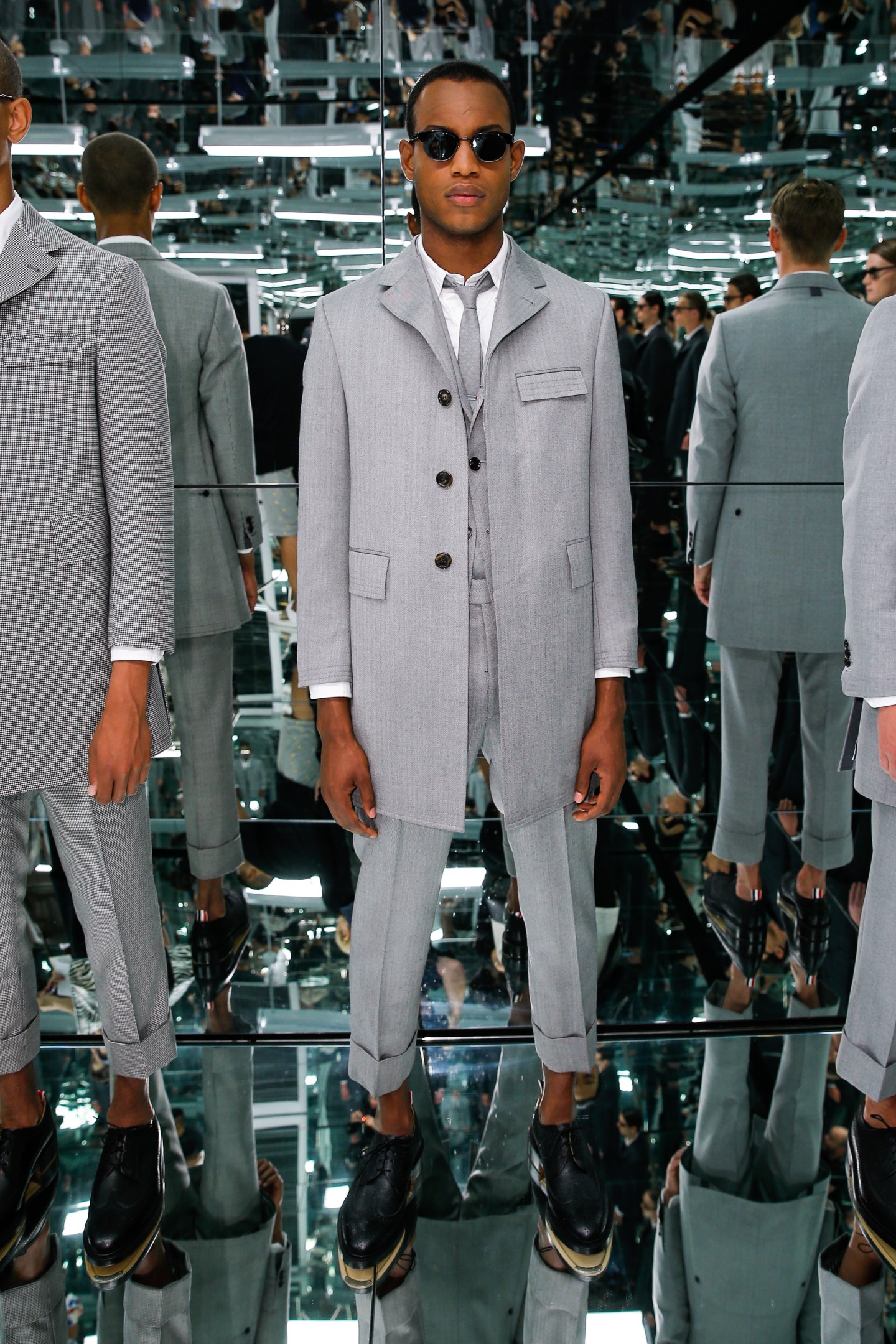 Thom Browne "the officeman, 2015" - Presentation - New York Fashion Week: Men's S/S 2016
