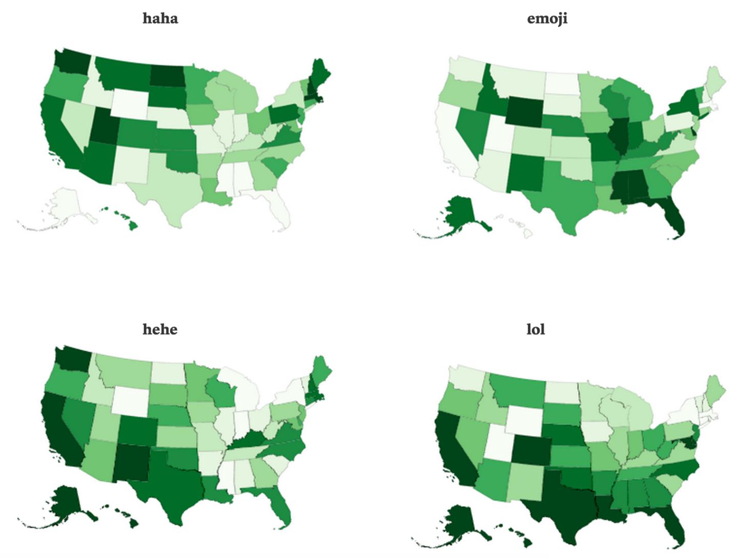 facebook laughter map