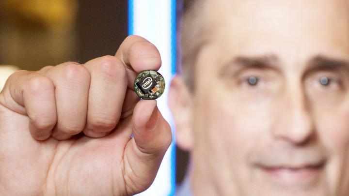 Intel's Curie module for wearables.
